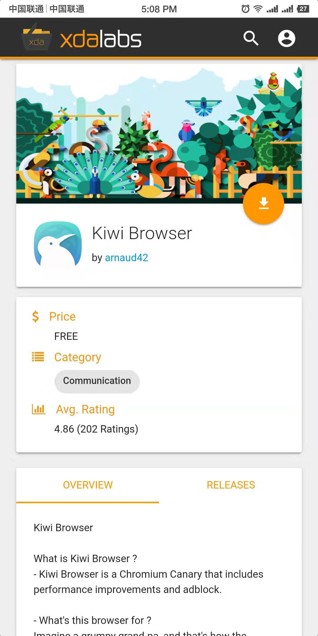 Kiwi Browser